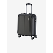 Travelite City 4w S Anthracite Kovček Siva