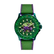 FOSSIL Analogna ura HULK zelena/lila