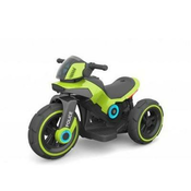 Otroška električna motorna kolesa Baby Mix POLICE zelena