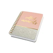 Sigel Jolie Trda vezava Dot Grid Spiral Notebook Sweet Dots, (168x215 mm,)