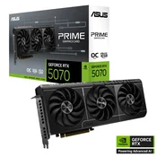 ASUS Obnovljeno - kot novo - ASUS PRIME GeForce RTX 5070 12GB GDDR7 OC (PRIME-RTX5070-O12G) grafična kartica, (5000150073)