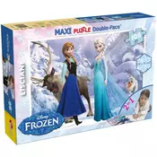 Slagalica Lisciani 108pcs Maxi Frozen Elsa i Anna 2u1 slozi I oboji 46904