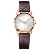 Calvin Klein City Watches K2G23620 Rjava Zlata