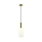 Zambelis 22070 - Luster na sajli 1xE27/40W/230V precnik 15 cm zlatni