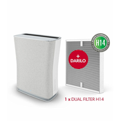 Stadler Form Roger Little čistilnik zraka, bel + DARILO: 1x H14 Dual filter