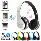 Dardanar Brezžične slušalke Bluetooth z naglavnimi slušalkami za zmanjšanje hrupa P47, (21156309)