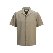 Jack & Jones Plus Srajca JJGLOBAL temno siva