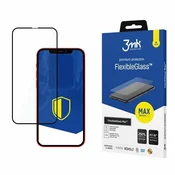 shumee Hibridno steklo za iPhone 13 Pro Max 3MK z ojačanimi robovi, črno