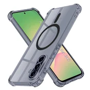 Hibridni ovitek Techsuit Shockproof MagSafe za Samsung Galaxy A56 - smoke black