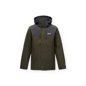 JACK WOLFSKIN Zunanja jakna JASPER PRO oliva/črna