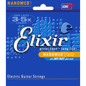 ELIXIR MEDIUM NANOWEB 11-49 strune za električno kitaro