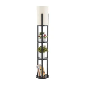 Opviq Circle Nora Podna lampa, Crna