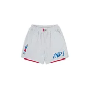 AND1 Hlače modra/svetlo siva/rdeča