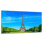 shumee Steklena zaščitna plošča za štedilnik 90x52 Paris