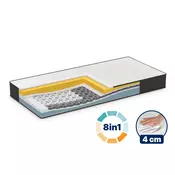 Ležišče Dormeo Imemory S+ Silver Deluxe 140x190 cm