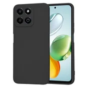 Silikonski ovitek Techsuit SoftFlex za Honor 200 Smart/Honor X7c - črn