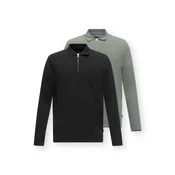 JACK & JONES Majica JPRBLAETHAN svetlo zelena/črna