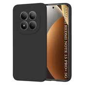 Silikonski ovitek Techsuit SoftFlex za Xiaomi Redmi Note 15 Pro Plus/Poco M8 Pro - črn