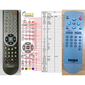 General TESLA L-3706A - compatible General-branded remote control