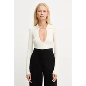 Pulover z dodatkom svile Elisabetta Franchi