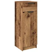 Vidaxl Kopalniška omarica Star les 32 x 34 x 90 cm Konstruiran les