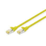 DIGITUS Cat.6A S/FTP LSZH 0,5 m žuti patch kabel DK-1644-A-005/Y
