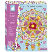 Janod Atelier Set Maxi Mavrično slikanje Mandale od 7 let