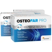 OsteoFar Pro - prehransko dopolnilo za podporo kostem, 180 kapsul