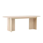 Miza Dallas 4973 Svetel les, 75x100x220cm, MDF plošča, MDF plošča