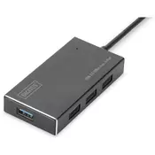 DIGITUS USB hub 4 3.0 porta