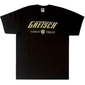 Gretsch Power & Fidelity Logo majica Black M