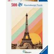 Sestavljanka Ravensburger Paris Rainbow - 500 kosov