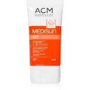 ACM Medisun vodoodporna krema za sončenje za obraz SPF 50+ 40 ml