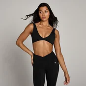 Ženski športni modrček Tempo Twist Front MP – črna - L