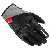 Poletne športne motoristične rokavice Spidi Flash-R EVO 2, črna/siva/rdeča