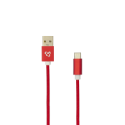 SBOX KABEL USB Muški - TYPE-C Muški 1.5 m Crveni, (08-usb-typec-15r)