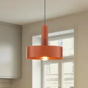 SIGMA Visoka svetilka Vitrum okrogla, rdeča, cilindrična, O 27 cm - Dnevna soba/jedilnica - Sodobni - Kovina