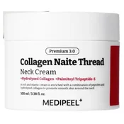 Medi-Peel Premium Collagen Naite Thread Neck Cream 3.0 - Obnavljajoča Krema proti Gubam na Vratu 100ml