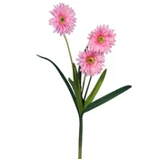 shumee Umetni cvet gerbere roza 55 cm - visokokakovostna dekoracija