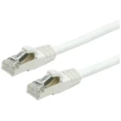 VALUE Value 21.99.1246 RJ45 omrežni kabel\, Patch kabel CAT 6 S/FTP 2.00 m bela 1 kos, (20420776)