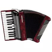 HOHNER harmonika BRAVO II 48 RDEČA