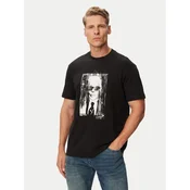 Karl Lagerfeld Jeans Majica B3M17006 Črna Regular Fit