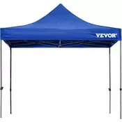 VEVOR Nadstrešek šotor 3048x3048 cm modre barve