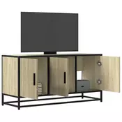 TV ormaric Sonoma hrast 100x35x50 cm Konstruirano drvo i metal