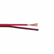 Kabel za zvočnike ali LED razsvetljavo 2x0,75 mm2 – 100 m/zvitek
