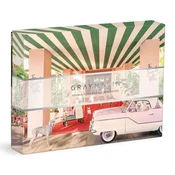 Galison Dvostranska sestavljanka Gray Malin: Dogs in the Beverly Hills Hotel 500 kosov