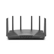 Synology RT6600ax WiFi 6 usmjerivač [Tri-Band do 6 6 Gbps 1x 2 5GbE 4x GbE]