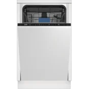 BEKO BDIS161E0Q, UGRADNA SUDOMAŠINA, 11 KOMPLETA, 6 PROGRAMA