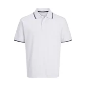 JJ Rebel Muška polo majica 12271166, Bijela