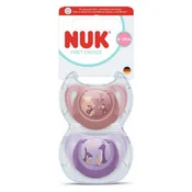 NUK duda varalica - silikon First Choice 6-18 m, 2 kom sort. 10176364